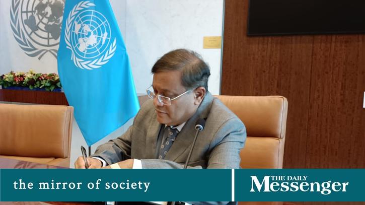 FM Reaffirms Bangladeshs Commitment For UN Peacekeeping