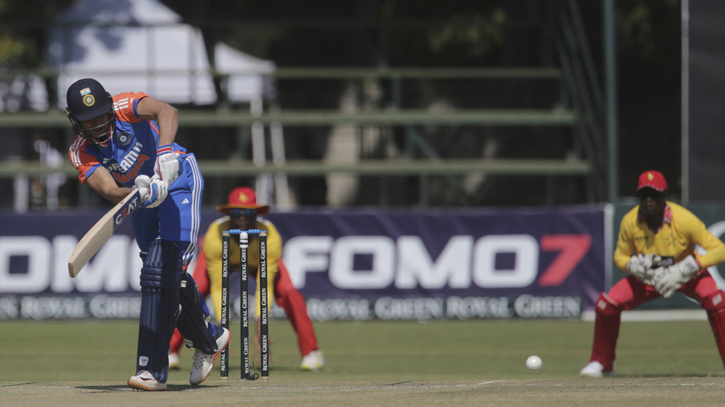 Indian Batter Gill played a stunning innings with Zim in the 3rd T20I. 