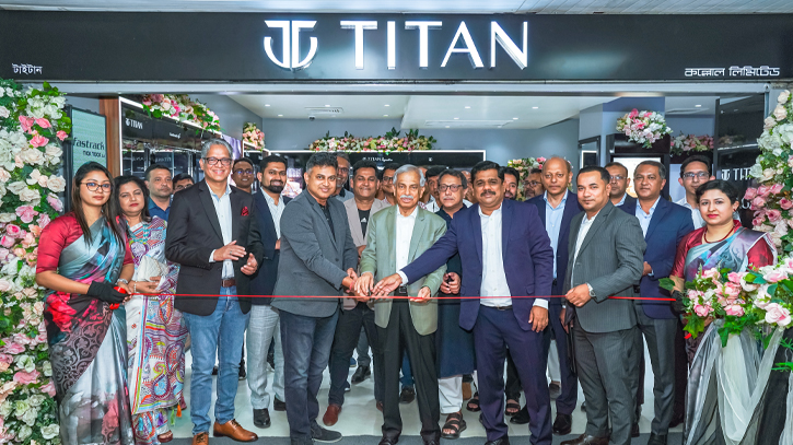 Titan opens 6th exclusive brand Outlet, servicing store in Bangladesh