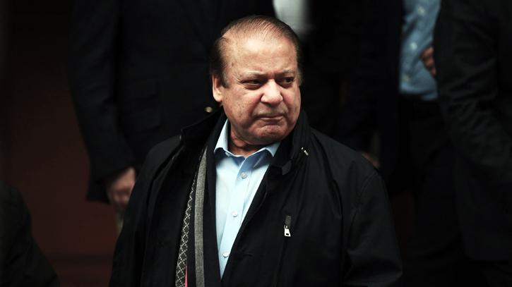 Ex-PM Nawaz Sharif returns to Pakistan from self-exile