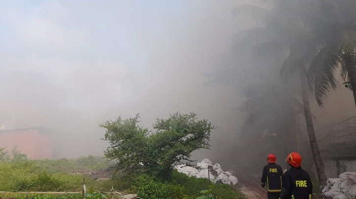 Fire at Chattogram bedding factory under control