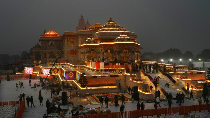 Ayodhya Ram Mandir in India is opening today