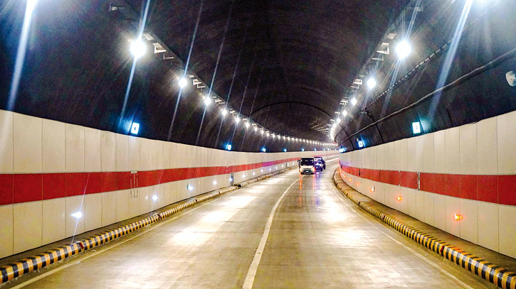 PM to open much-awaited Bangabandhu tunnel tomorrow