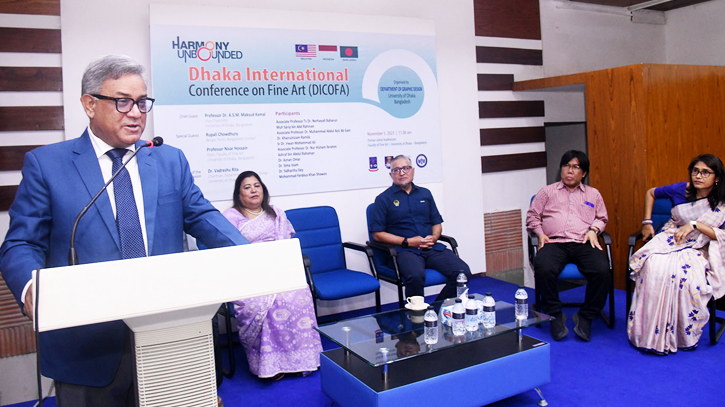 Day-long Int’l Conference on Fine Art held at DU