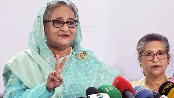 Sheikh Hasina elected in Gopalganj 3 with huge votes