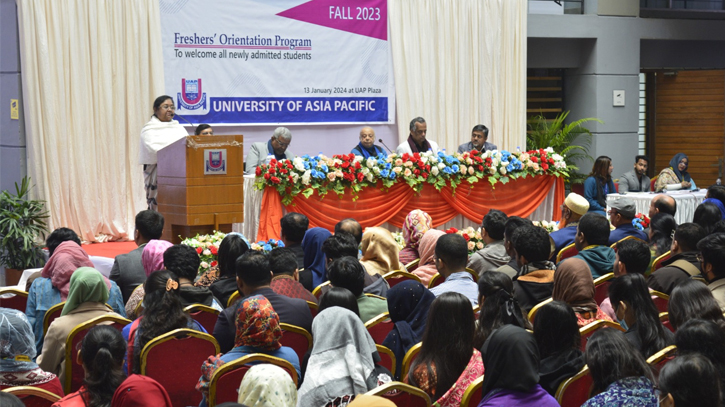 Freshers’ orientation held at University of Asia Pacific