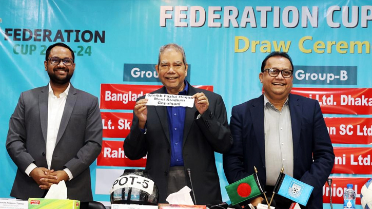 Mohammedan-Abahani in same group of Federation Cup