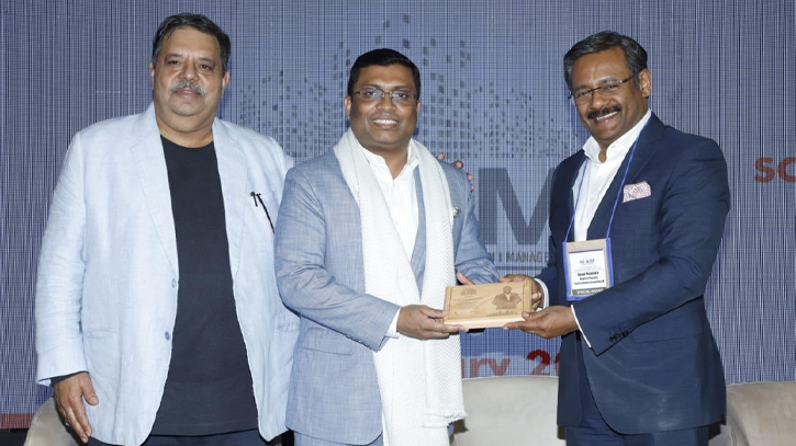 Shakawath Hossain awarded at HI-AIM Conference