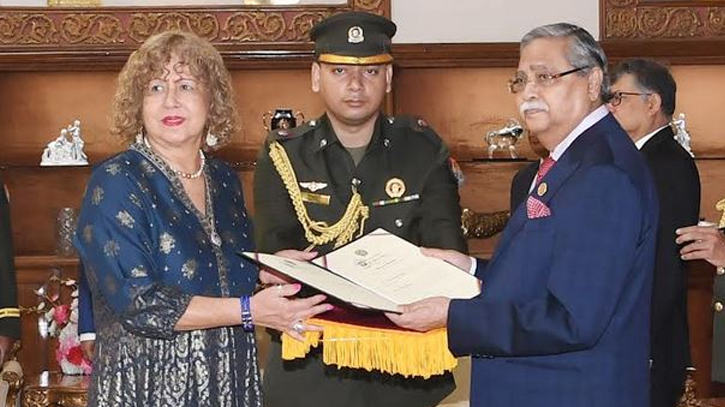 President receives credentials of seven ambassadors