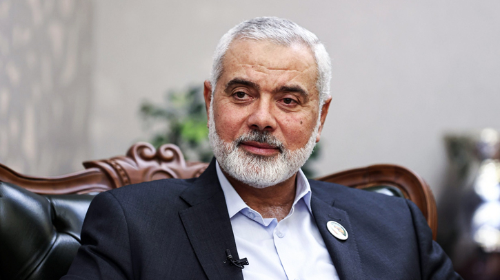 Hamas leader Haniyeh arrives in Cairo for talks on Gaza