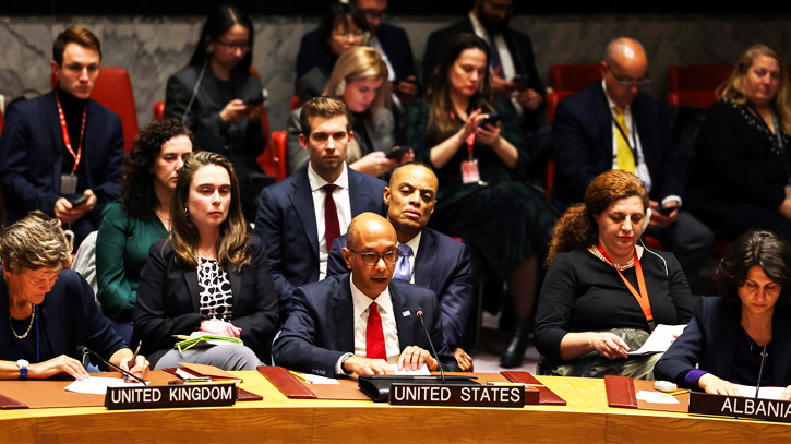 US vetoes Security Council resolution on Gaza ceasefire