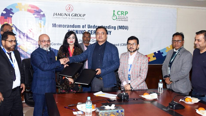 Jamuna Group to train, rehabilitate CRP patients