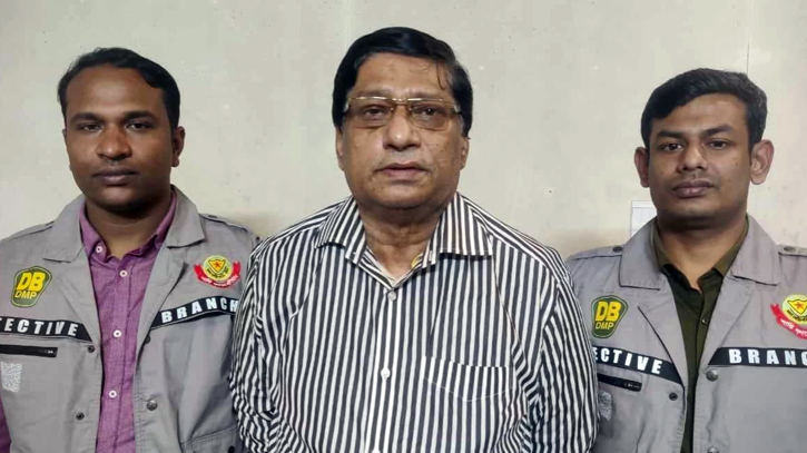 BNP leader Nabi Ullah sent to jail following remand