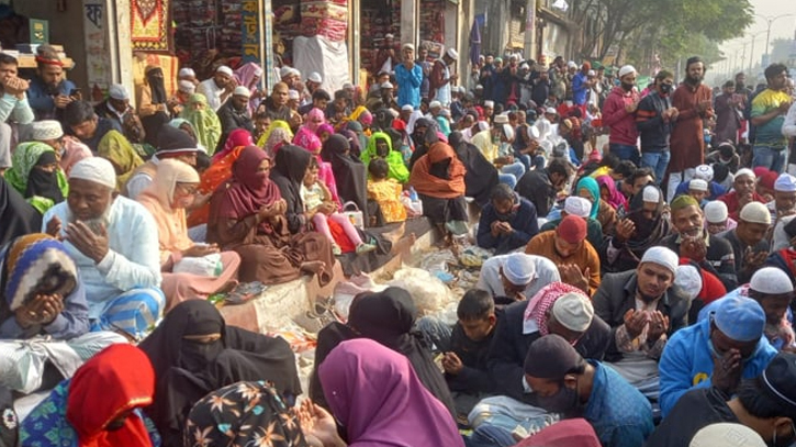 First phase of Ijtema ended with ‘Akheri Munajat’