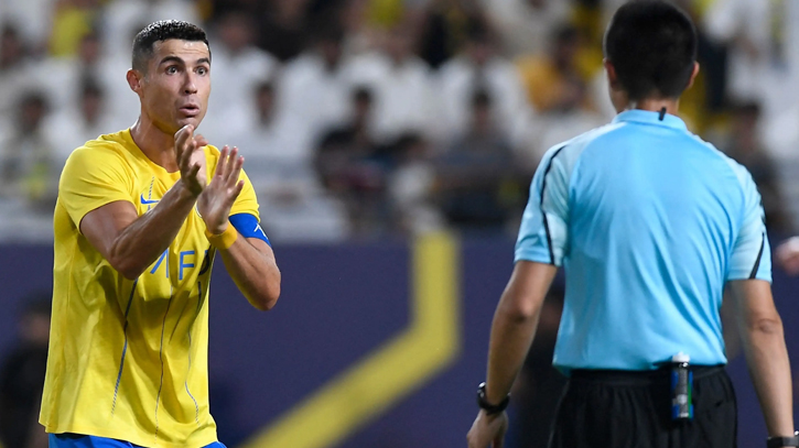 Ronaldo tells ref to overturn penalty he won in AFC Champions League