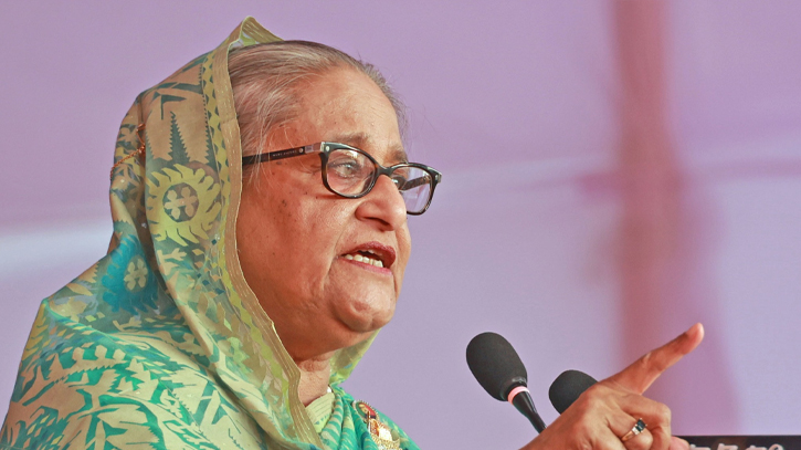 PM urges people of Sylhet to vote for AL