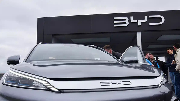 China’s BYD overtakes Tesla as top-selling electric car seller