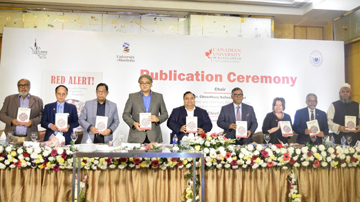 ’Red Alert’: Canadian University of Bangladesh debuts book on Non-Communicable Diseases