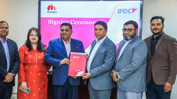 IPDC EZ Signed an MoU with Mind Mapper Bangladesh