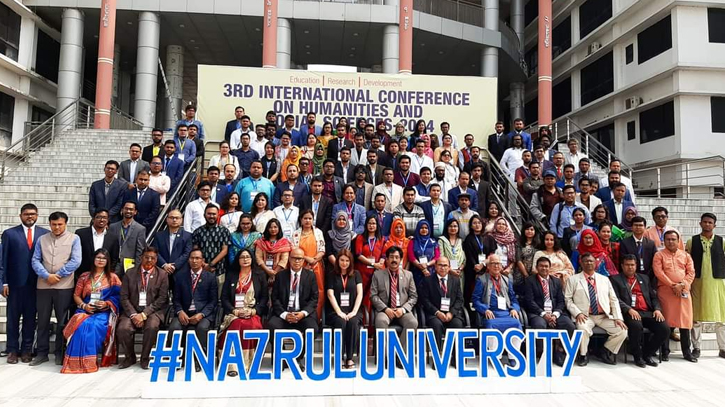 3rd International Conference on Humanities and Social Sciences started at Nazrul University