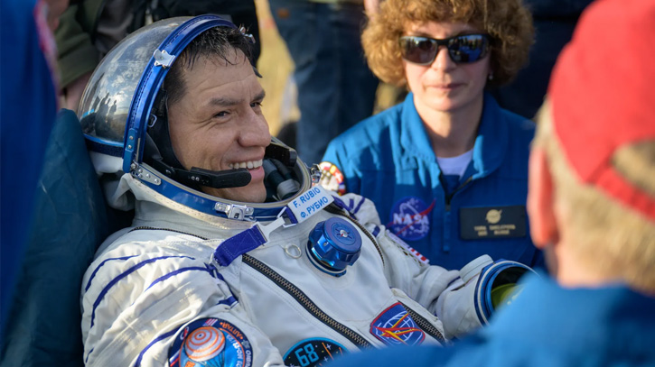 Record-Setting NASA Astronaut Frank Rubio returns to Earth