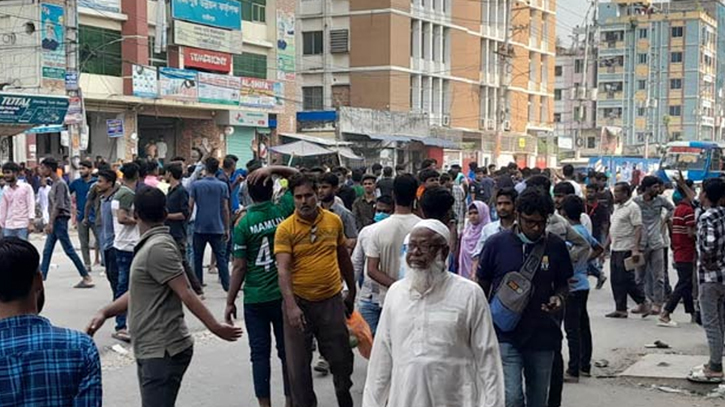 Clash with police leaves RMG worker dead in Gazipur