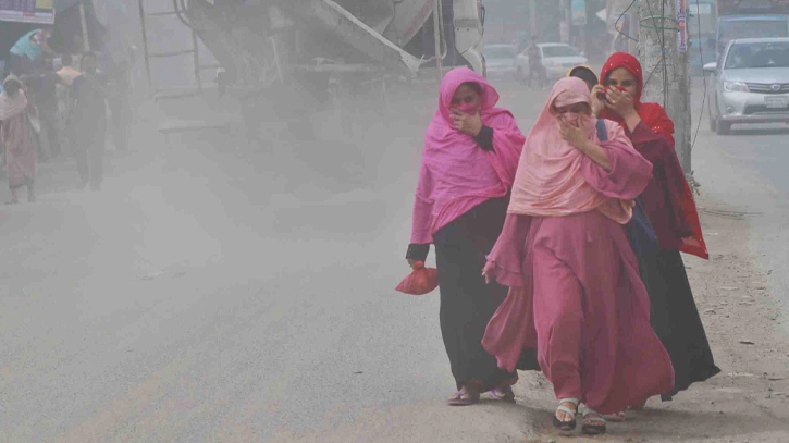 Dhaka’s air ‘unhealthy’, 5th worst in the world this morning