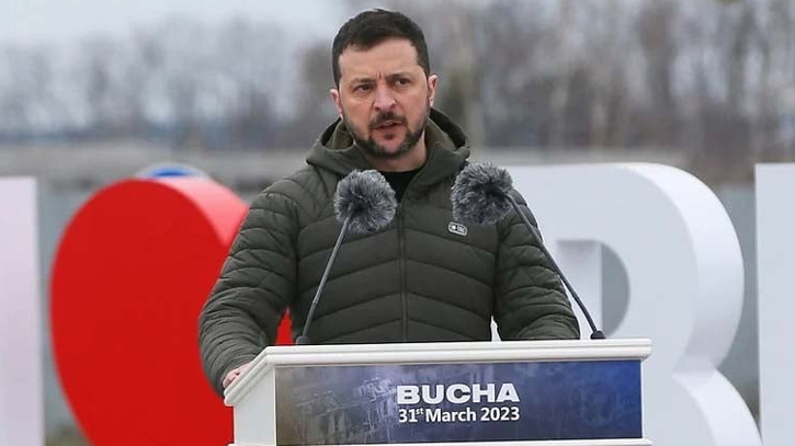 Bucha must become ‘symbol of justice’: Zelensky