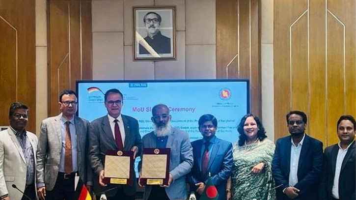 Germany to provide 22.17m Euro to Bangladesh, MoUs signed