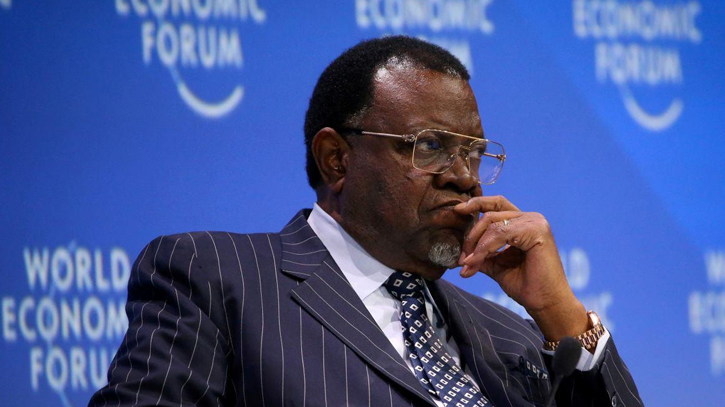 Namibian President Hage Geingob dies in a hospital