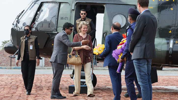 queen visit bangladesh