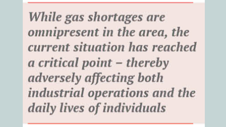 Gas crisis cripples Savar-Ashulia belt, industrial output threatened