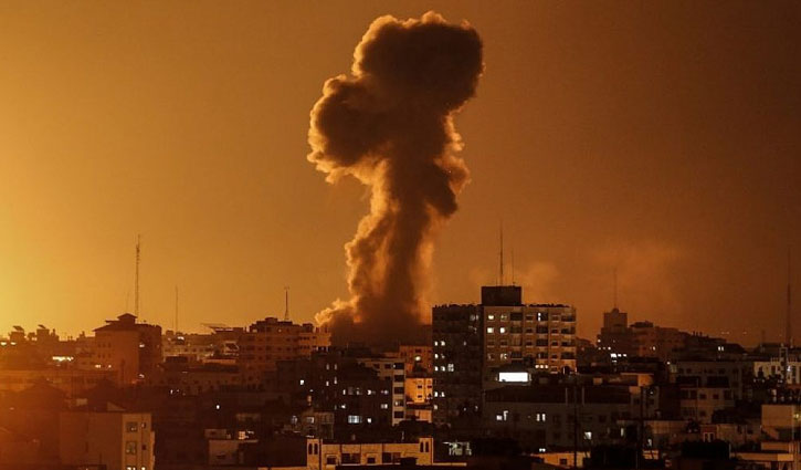 After Rocket Fired, Israeli Jets Strike Hamas In Gaza