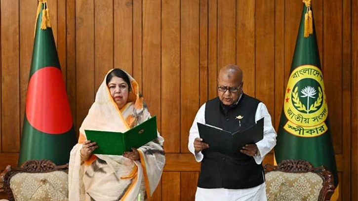 Naogaon-2’s newly elected MP takes oath