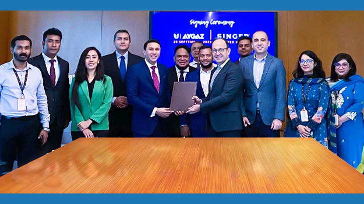 United Aygaz LPG Ltd signed a deal with SINGER Bangladesh