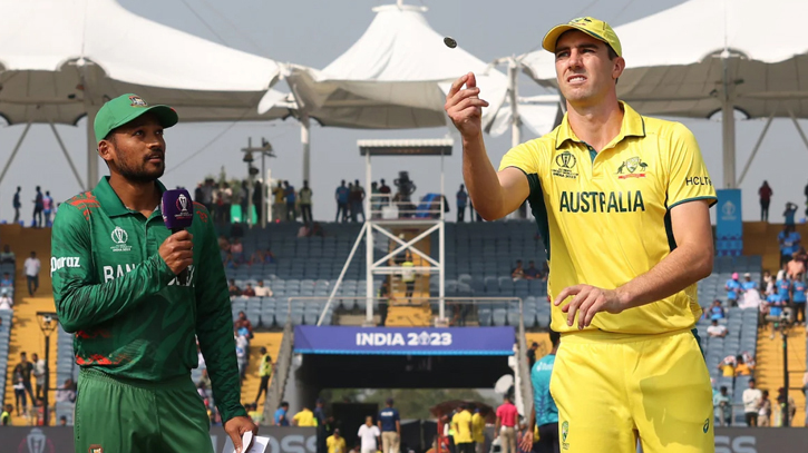 Bangladesh bat first vs Australia