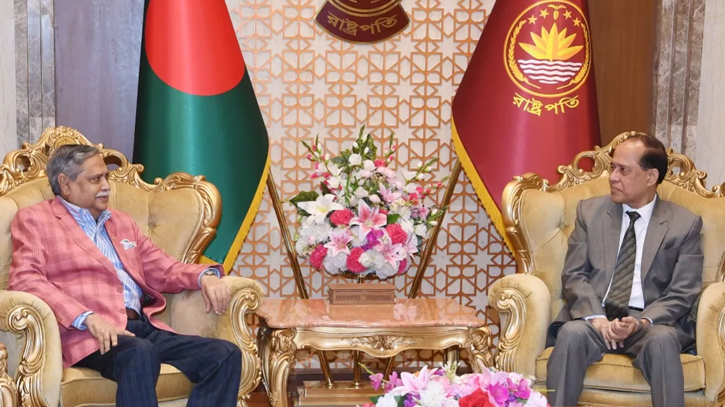 CEC Kazi Habibul Awal meets President