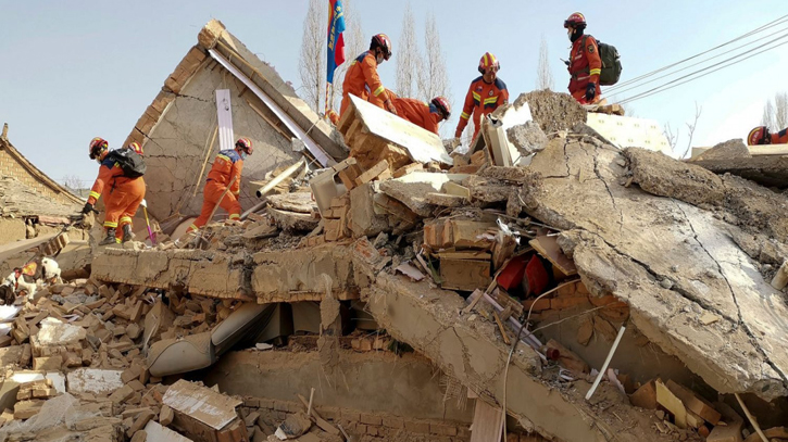 China quake survivors recover in hospitals as toll rises to 135