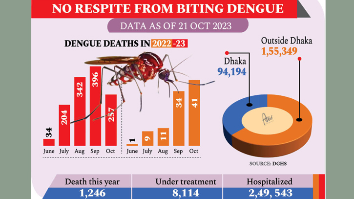 Dengue deaths continue rising