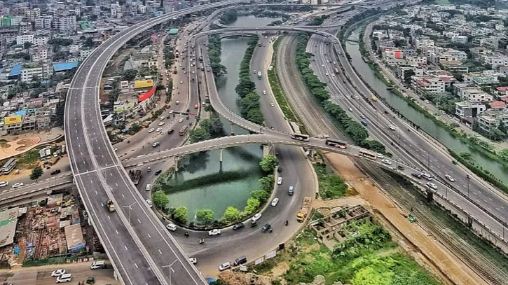 Dhaka Elevated Expressway opens to traffic