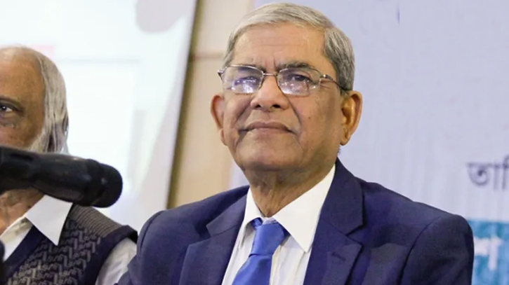 Mirza Fakhrul arrested from Gulshan house 