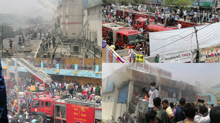 Dhaka’s New Supermarket fire finally doused after 27 hours