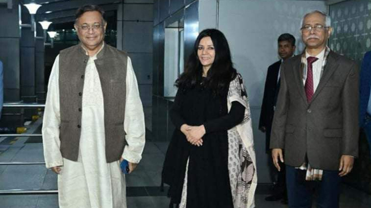 FM in New Delhi on his  first bilateral visit