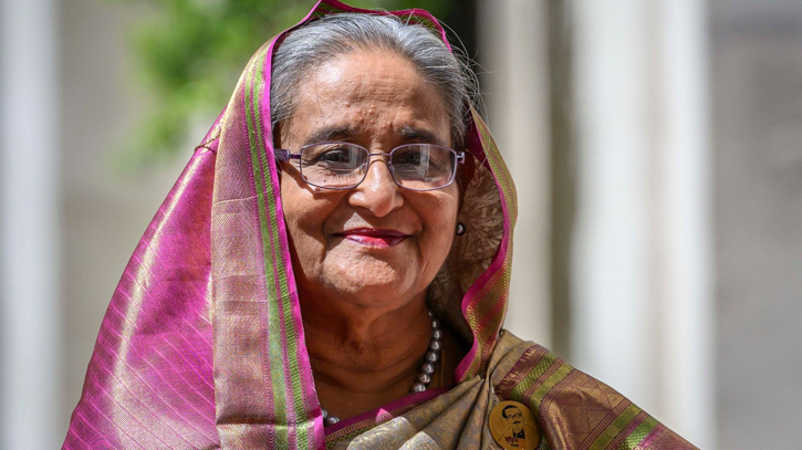 Sheikh Hasina reaches Washington DC