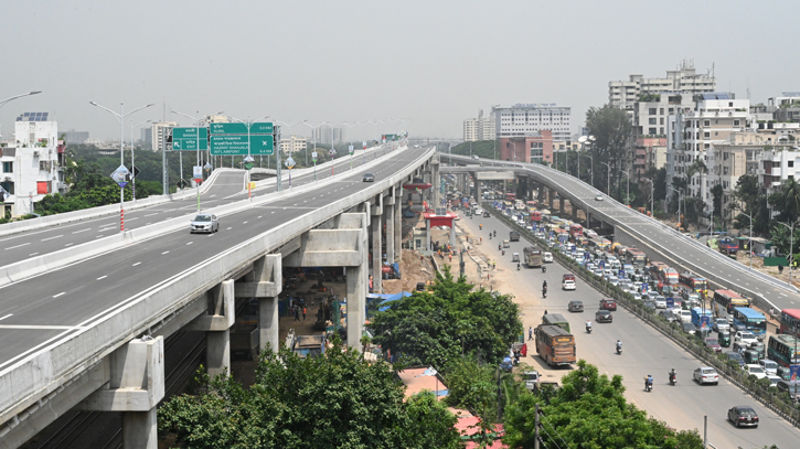 Traffic congestion persists on Airport to Farmgate road 