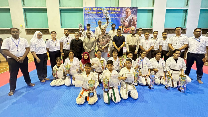 12th Kyokushin karate competition held