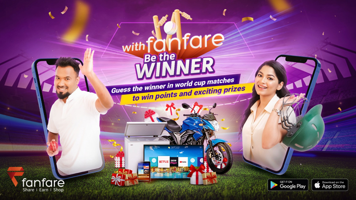 FanFare offers motorbike along with 500 prizes