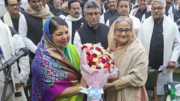 Sheikh Hasina reelected as Leader of the House