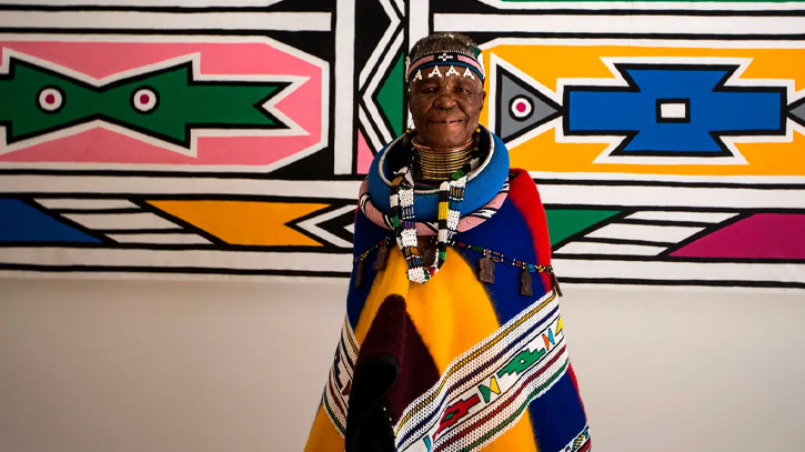 Cape Town hosts retrospective of iconic African artist Esther Mahlangu