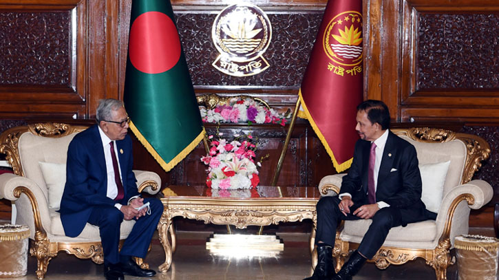 Recruit more manpower from Bangladesh: President to Sultan of Brunei